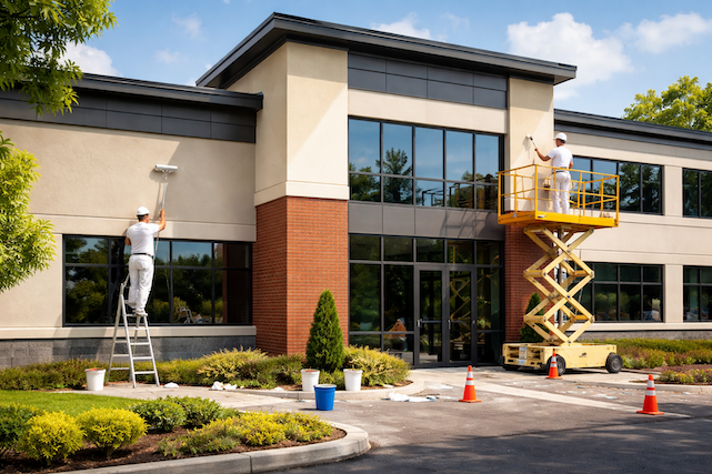 NJ Commercial Building Painting