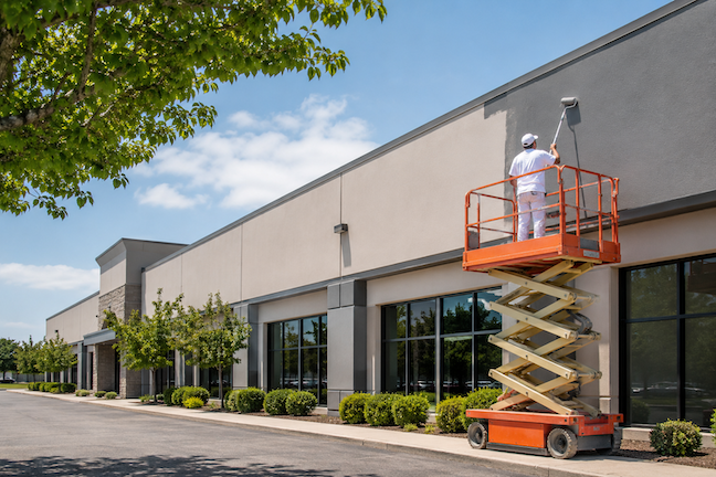 Commercial Exterior Painting in Monmouth County