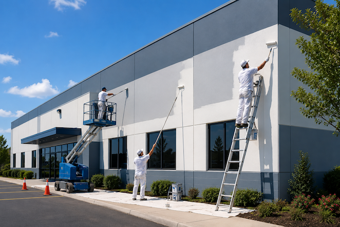 Exterior Commercial Painting Near Me