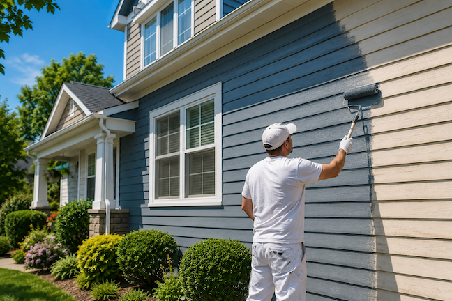How Professional Exterior Painting Extends the Life of Siding