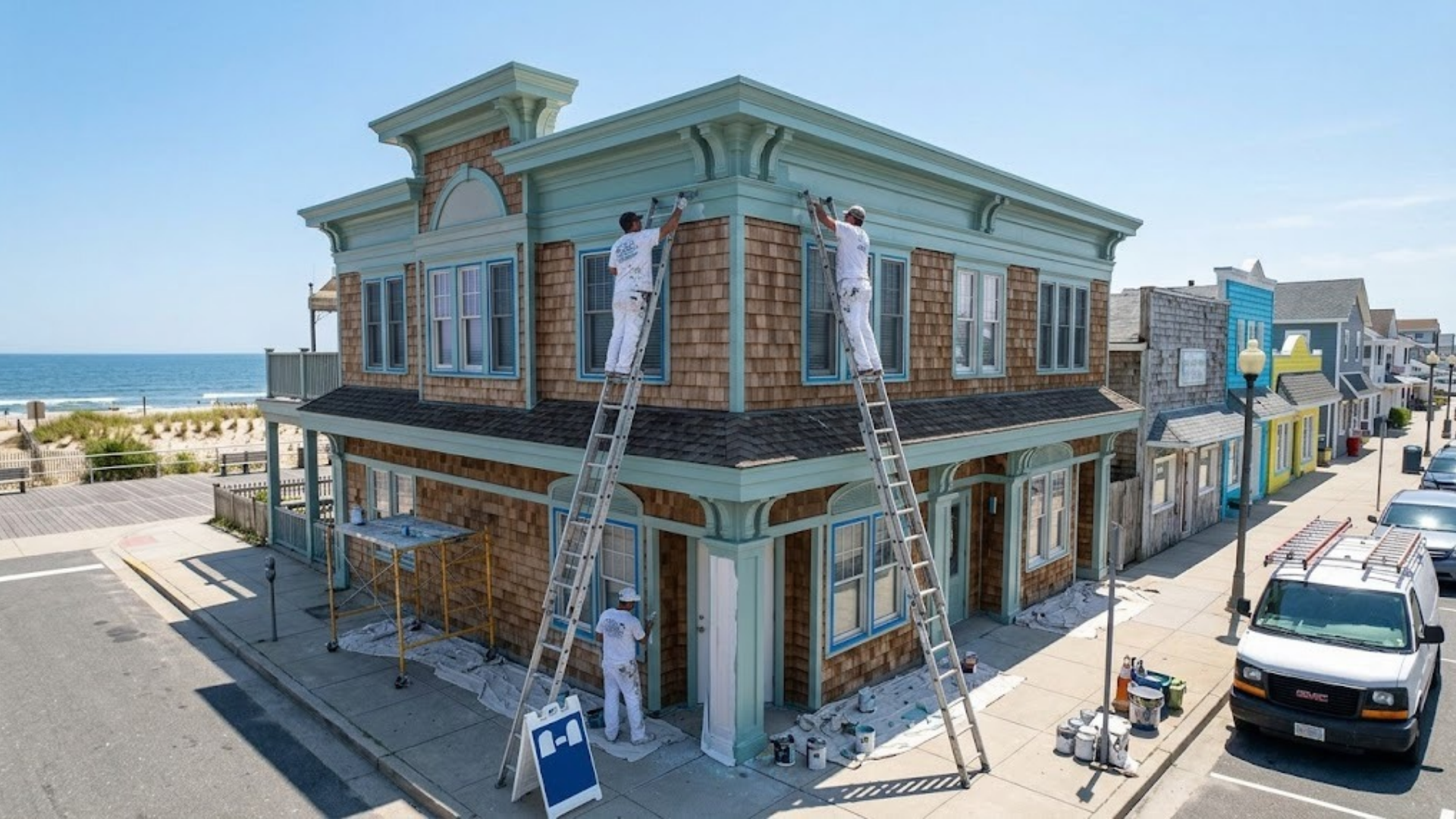 Commercial Exterior Painting for Jersey Shore Businesses