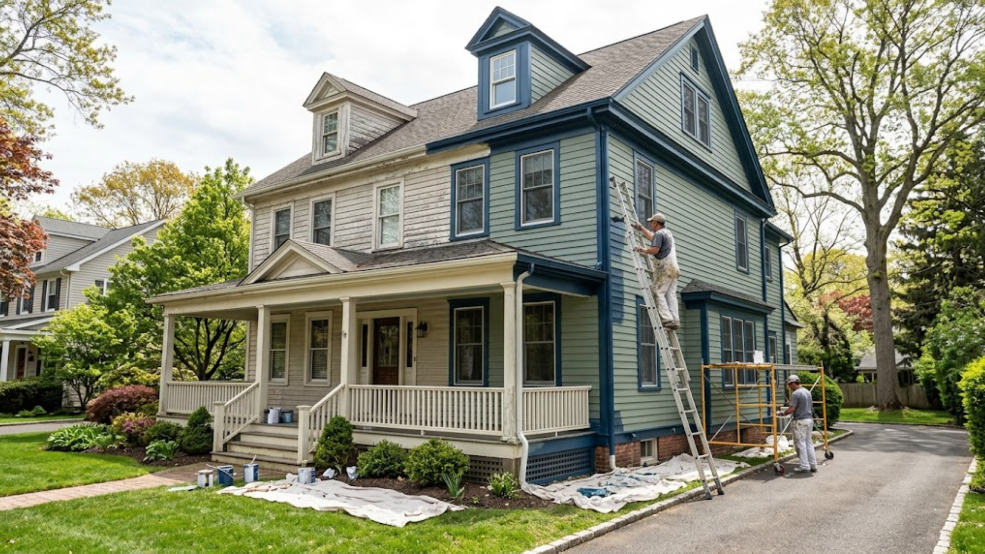 Exterior House Painting in Monmouth County When Is It Time to Repaint