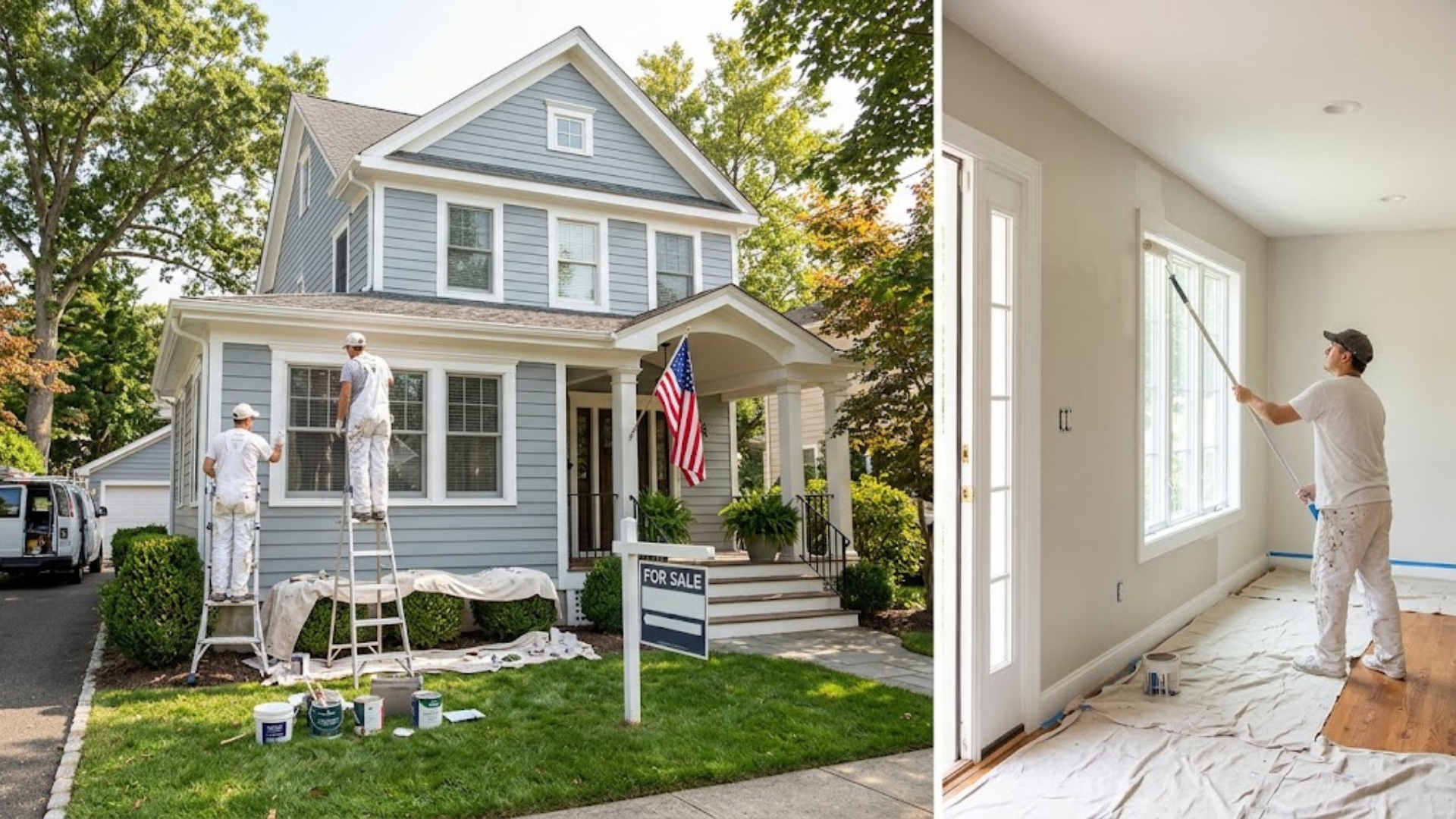Painting Your Monmouth County Home Before Selling Is It Worth It
